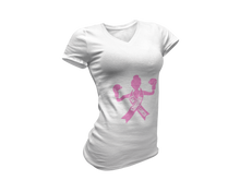 Load image into Gallery viewer, Can Conquer Cancer V-Neck T-Shirt