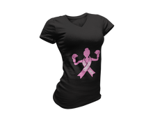 Load image into Gallery viewer, Can Conquer Cancer V-Neck T-Shirt